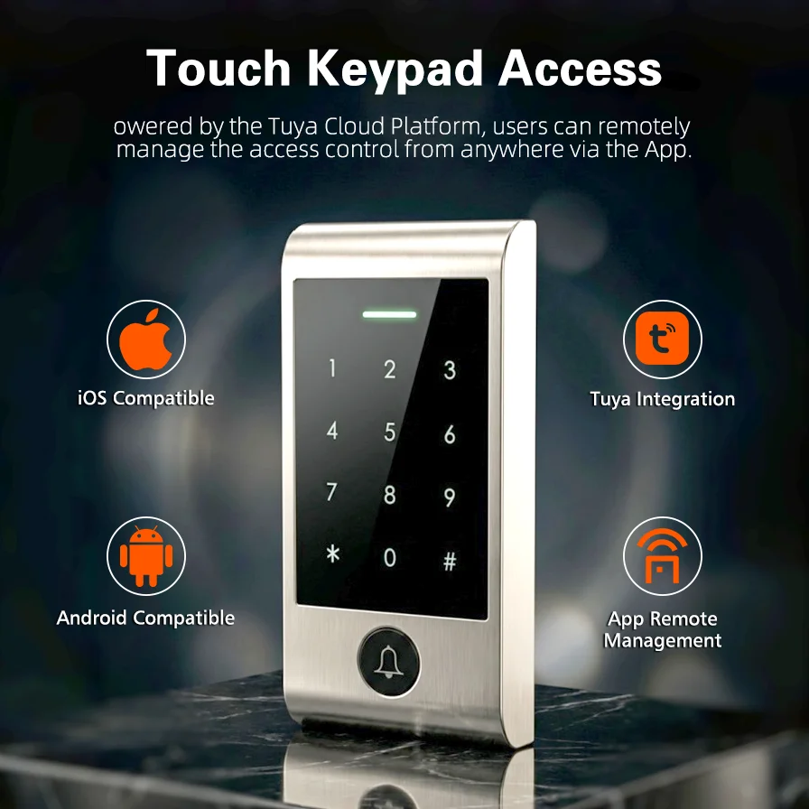 Home Security Systems - Advanced WIFI Remote Control Touch Keypad