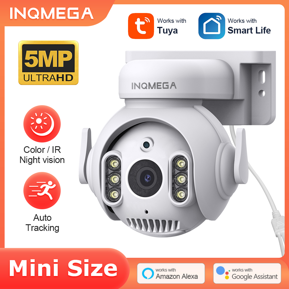 Home Security Robot - INQMEGA 5MP Wifi TUYA CAMERA Smart
