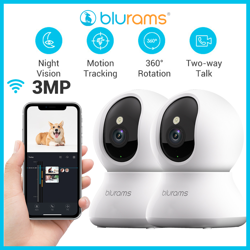 Eufy Camera E220 - Blurams Pet Camera 2K, 360° Indoor
