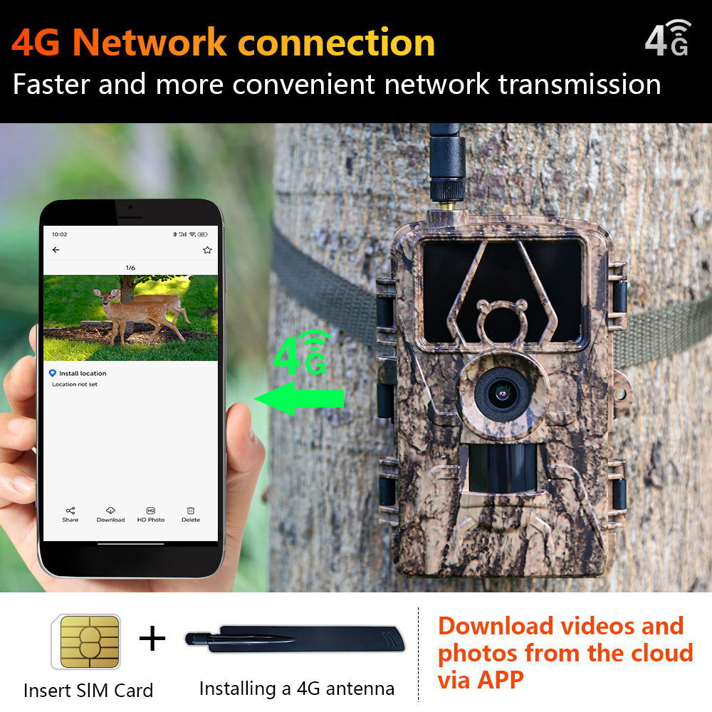 Trail Cam with 8K Video 60MP I - огляд і ціна Home Security Images