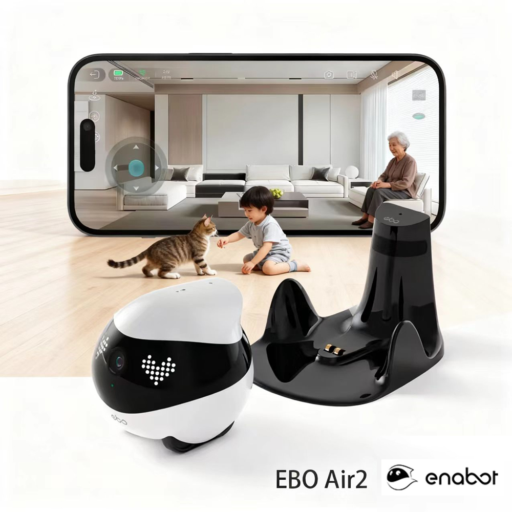 Enabot EBO AIR 2 Companion Rob - огляд і ціна Home Security Robot