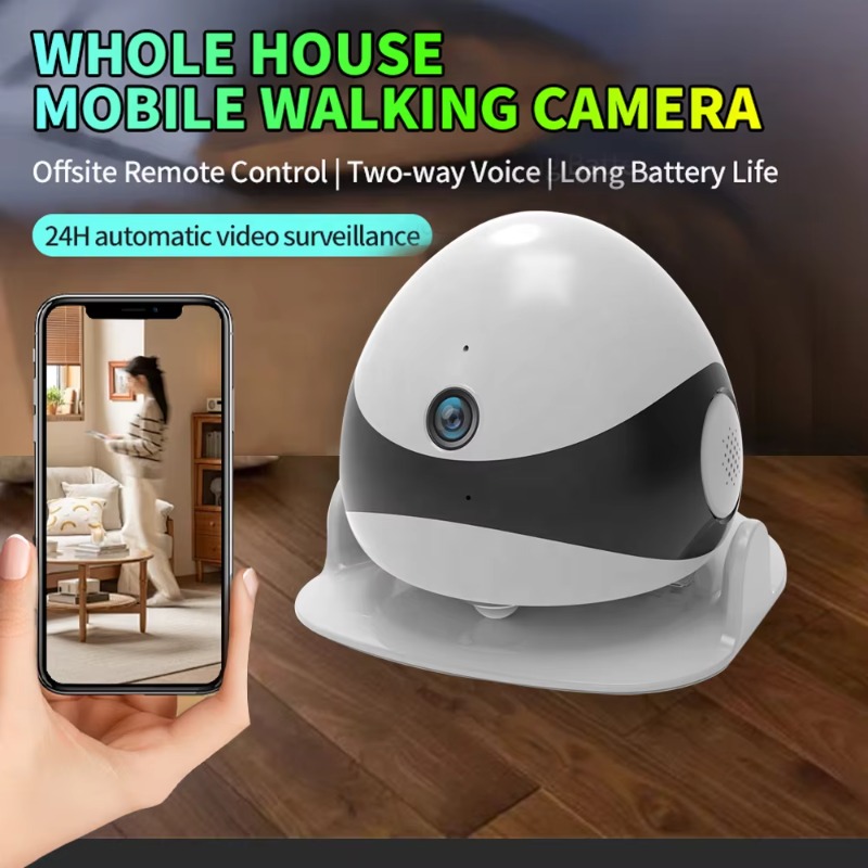 Wireless 2K HD Mobile Pet Comp - огляд і ціна Home Security Robot