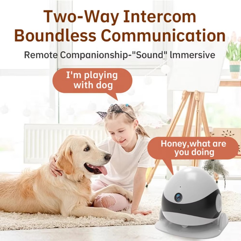 Wireless 2K HD Mobile Pet Comp - огляд і ціна Home Security Robot