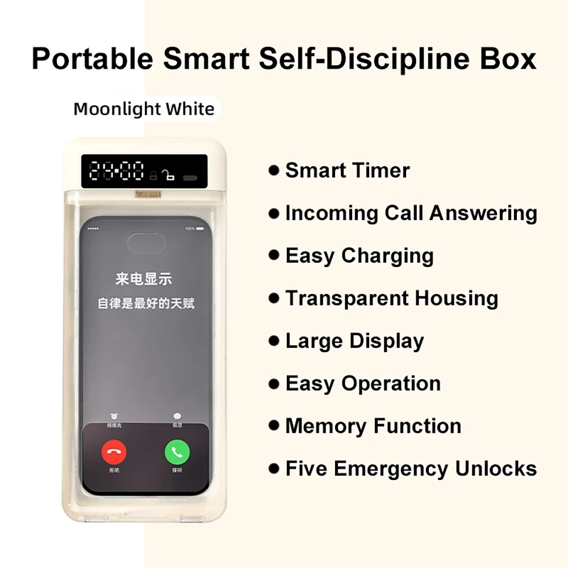 Smart Phone Lock Box with LCD  - огляд і ціна Home Security Safe