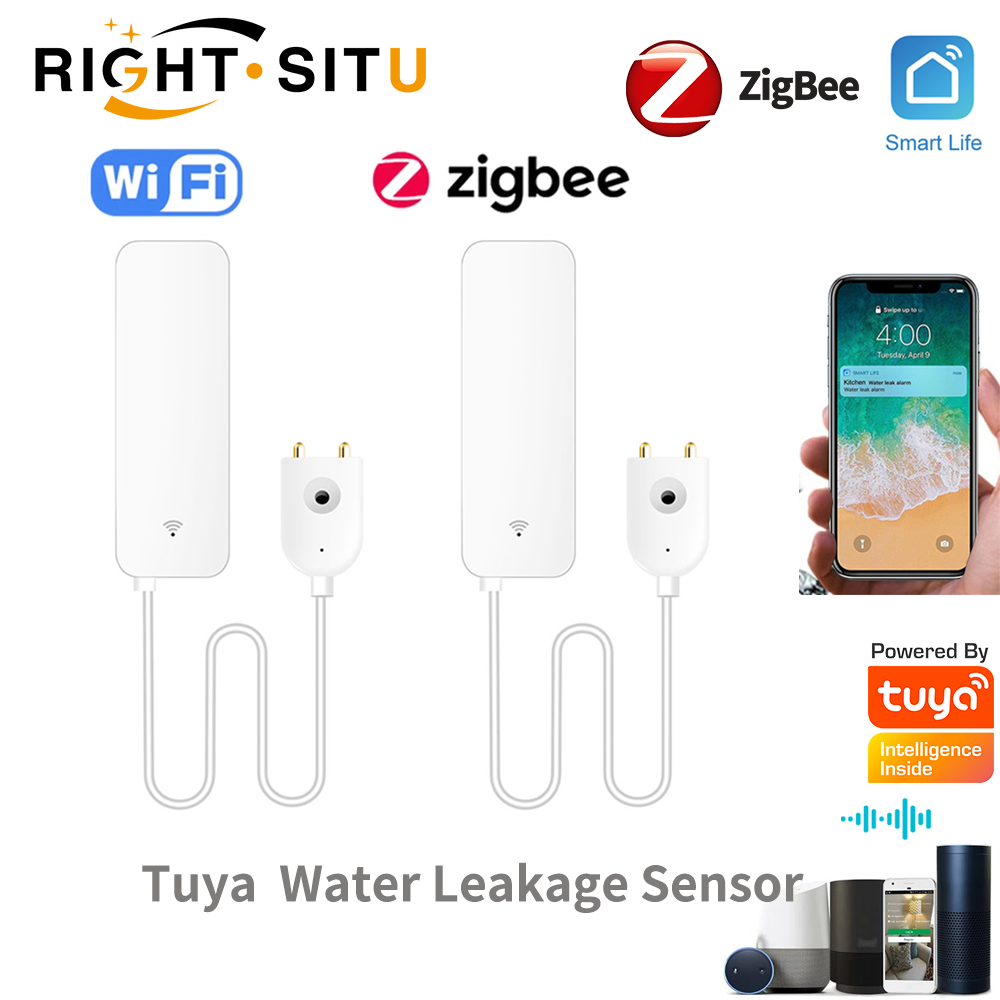 Tuya WiFi Water Leak Sensor, W - огляд і ціна Home Security Device