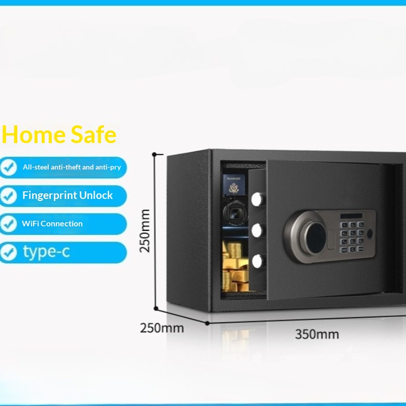 Electronic Password Safe 25cm  - огляд і ціна Home Security Safe