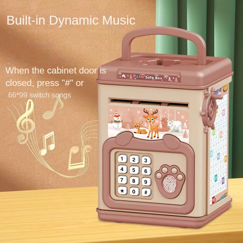 Money Box with Fingerprint Pig - огляд і ціна Home Security Safe