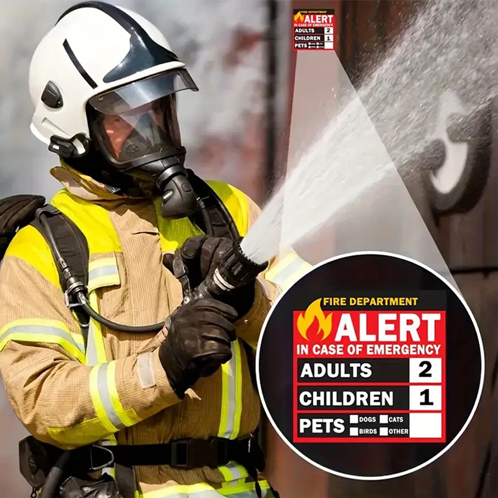 Fire Pet Alert Sticker Rain-Pr - огляд і ціна Home Security Department