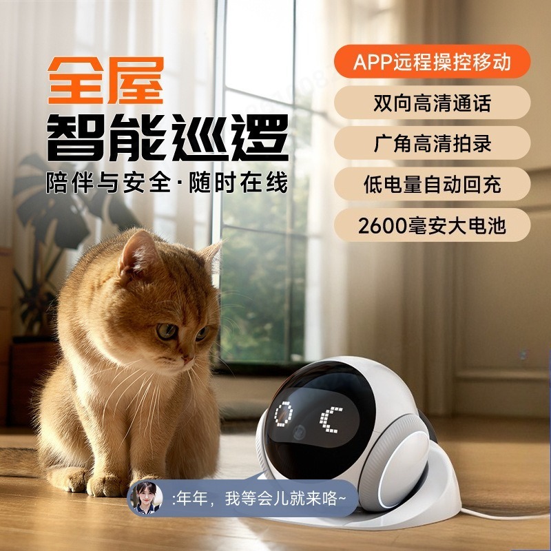 AI Moving Pet Robot Camera Dua - огляд і ціна Home Security Robot