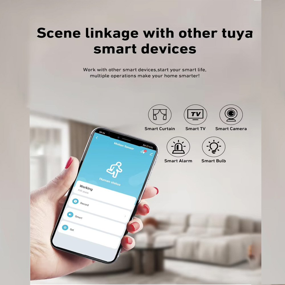 Smart PIR Motion Sensor WiFi Z - огляд і ціна Home Security Device