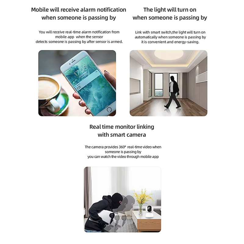 Smart PIR Motion Sensor WiFi Z - огляд і ціна Home Security Device