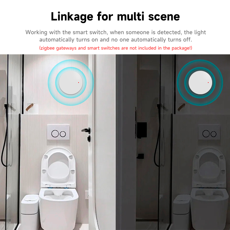 Tuya Zigbee 3.0 24GHz MmWave H - огляд і ціна Home Security Device