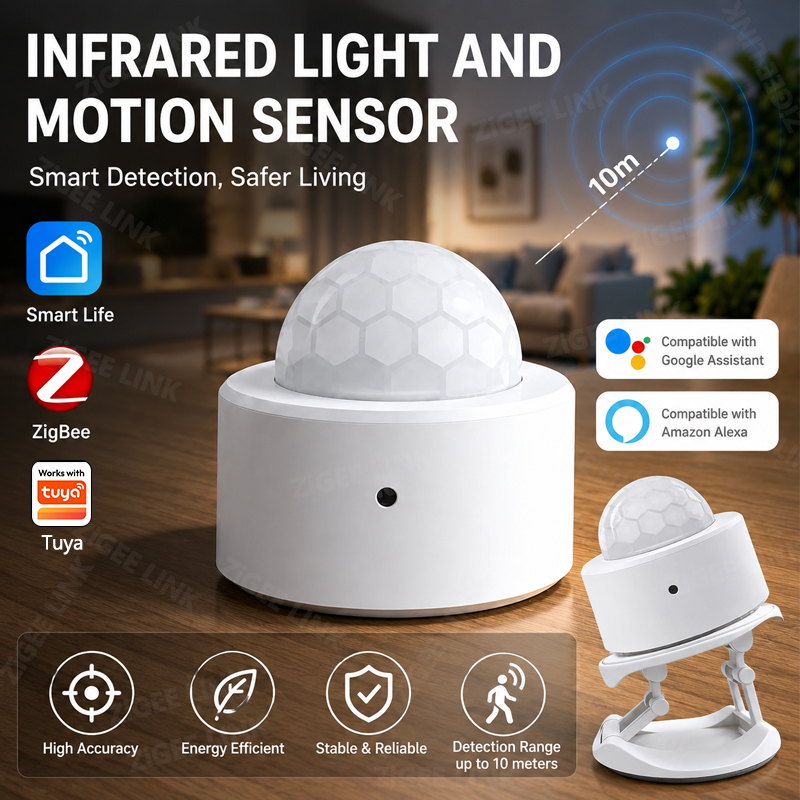 ZigBee 3.0 PIR Motion Sensor W - огляд і ціна Home Security Systems Wireless