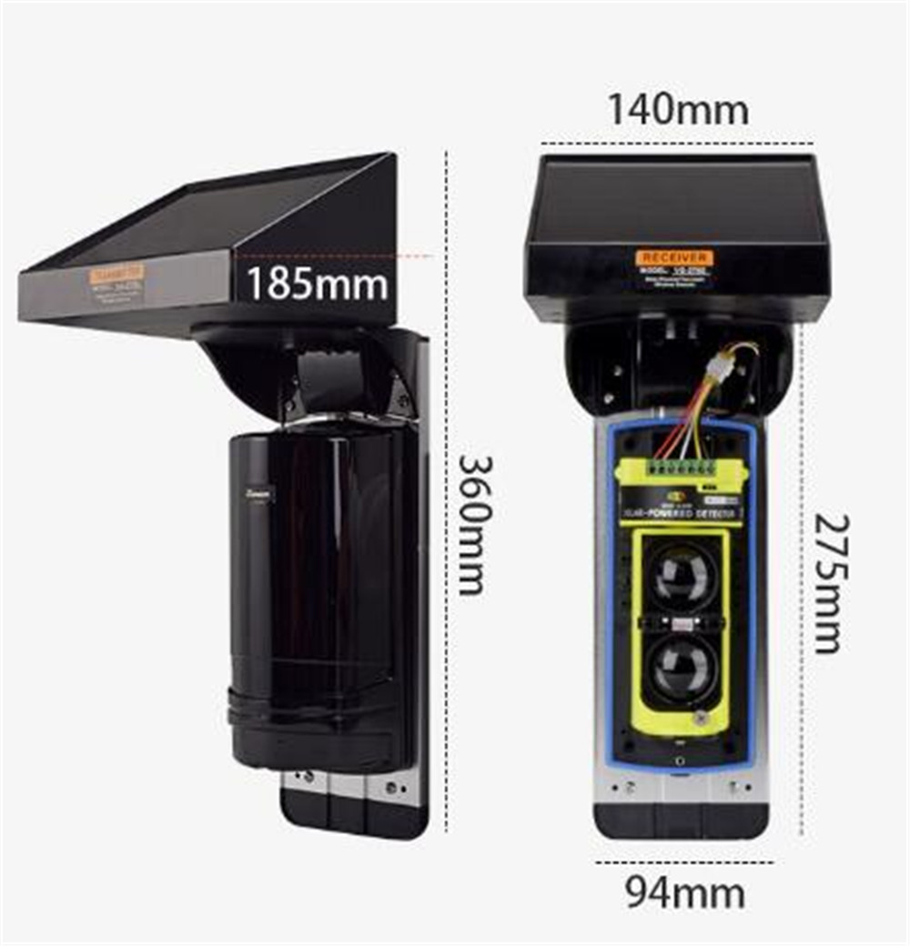 433mhz Wireless Solar Outdoor  - огляд і ціна Home Security Systems Wireless