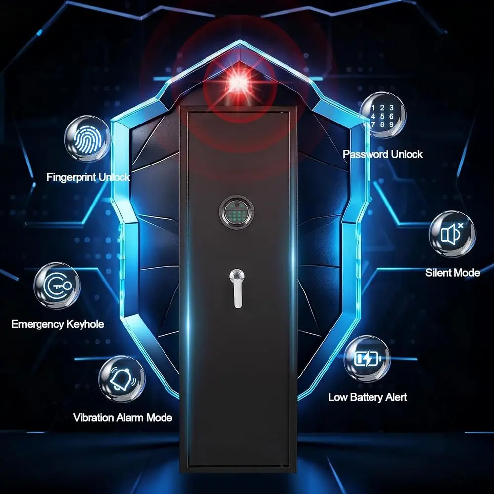Biometric Fingerprint Safe - 8 - огляд і ціна Home Security Safe