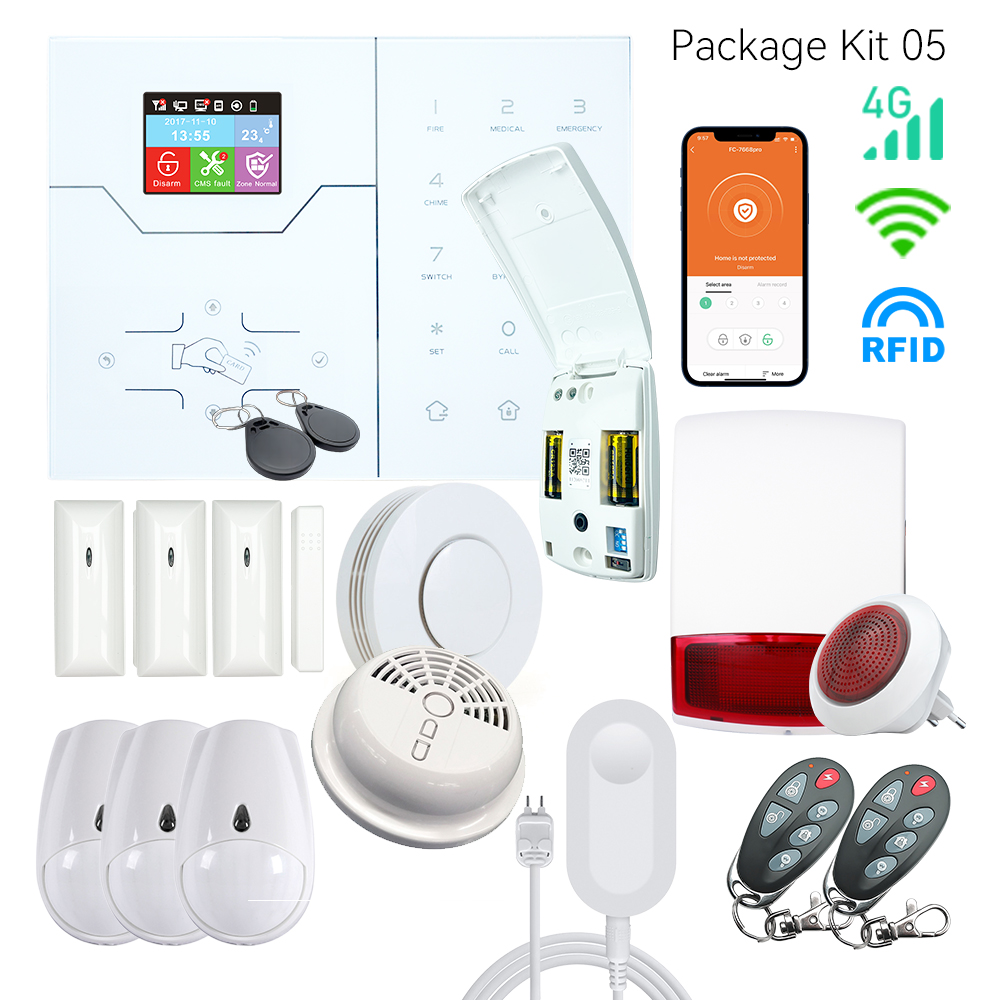 Smart Home Alarm Central HA-VG - огляд і ціна Home Security No Subscription