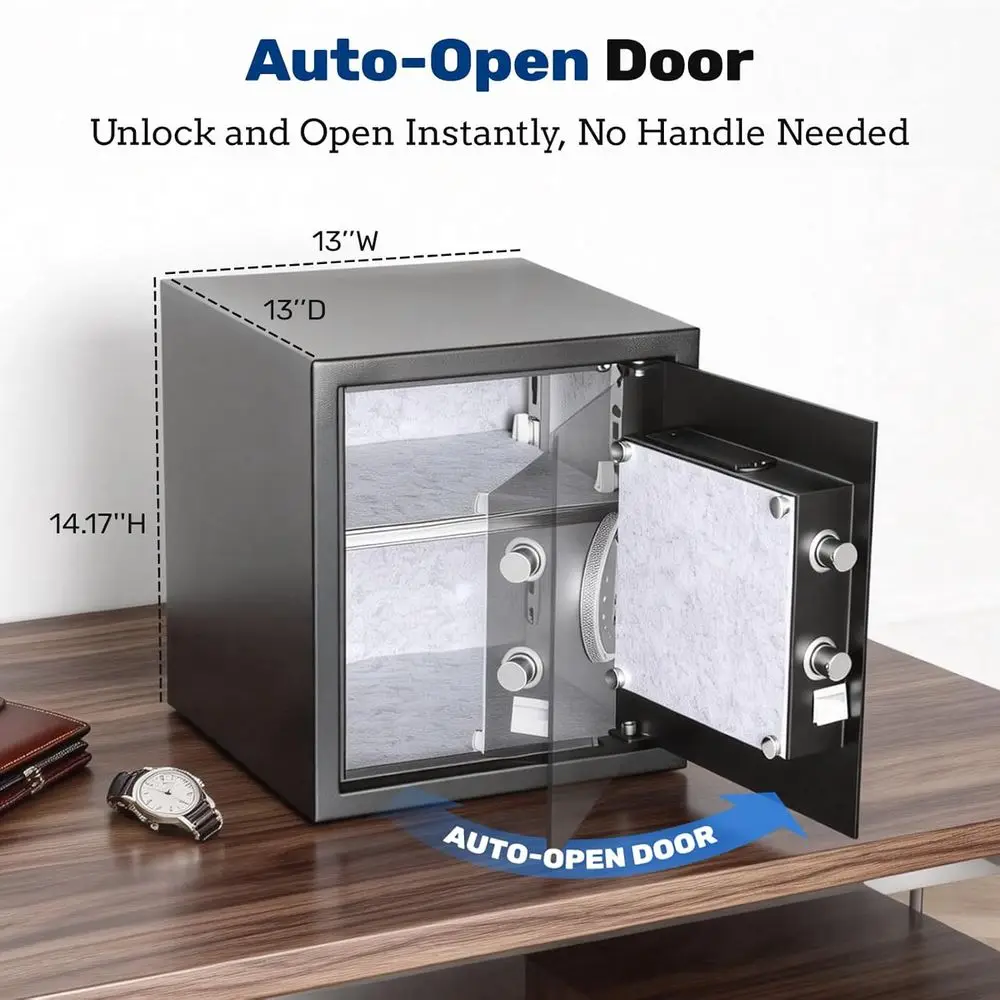 1.5 Auto-Open Biometric Safe w - огляд і ціна Home Security Safe