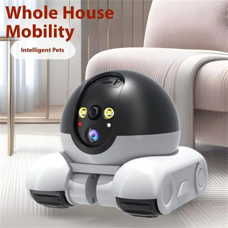360 Degree Rotating Pet Camera - огляд і ціна Home Security Robot