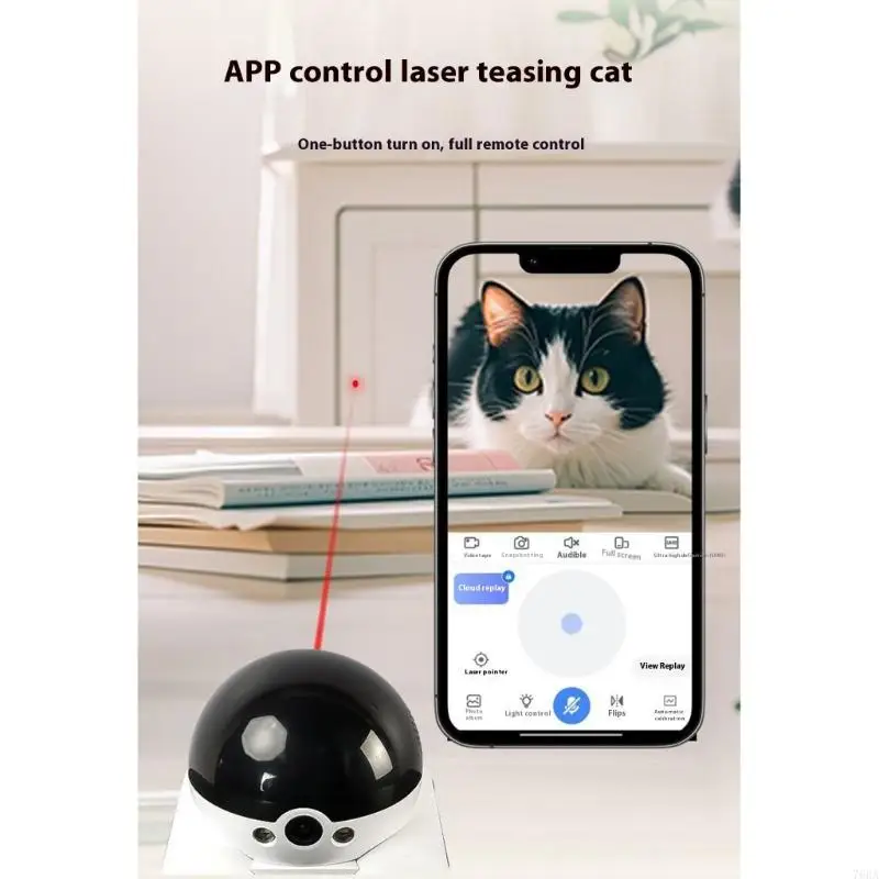 360 Degree Rotating Pet Camera - огляд і ціна Home Security Robot